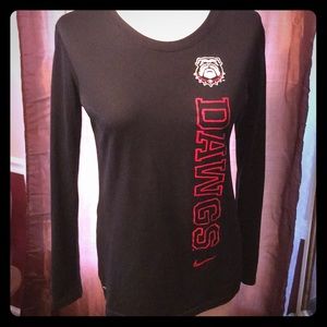Univ. of Georgia Black Nike Long Sleeve Medium